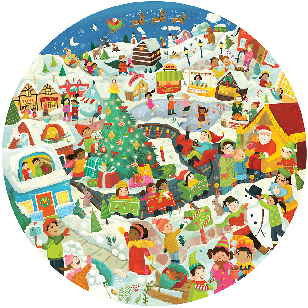 Laura Watson illustrates Holiday Puzzle Fun for Boppi